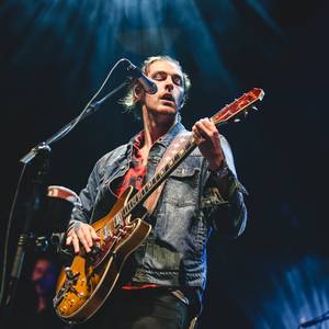 Hozier and his band play Belsonic 2015 at Belfast's Custom House Square. Pic Luke Joyce